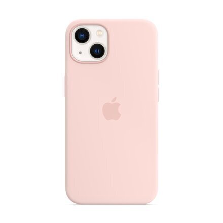 iPhone 13 Silikona vāciņš ar MagSafe, Chalk Pink cena un informācija | Telefonu vāciņi, maciņi | 220.lv