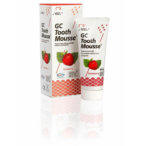 Remineralizējoša zobu pasta bez fluora GC Tooth Mousse Recaldent, 35 ml cena un informācija | Zobu pastas, birstes | 220.lv