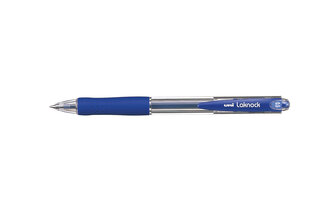Ручка UNI SN-100 Laknock, 0.5 мм, синяя цена и информация | Письменные принадлежности | 220.lv