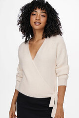 Sieviešu džemperis ONLY 15248652ECRU, balts cena un informācija | Sieviešu džemperi | 220.lv