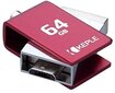 KEPLE 64 GB atmiņa ar dubultu USB un microUSB savienojumu, sarkana cena un informācija | USB Atmiņas kartes | 220.lv