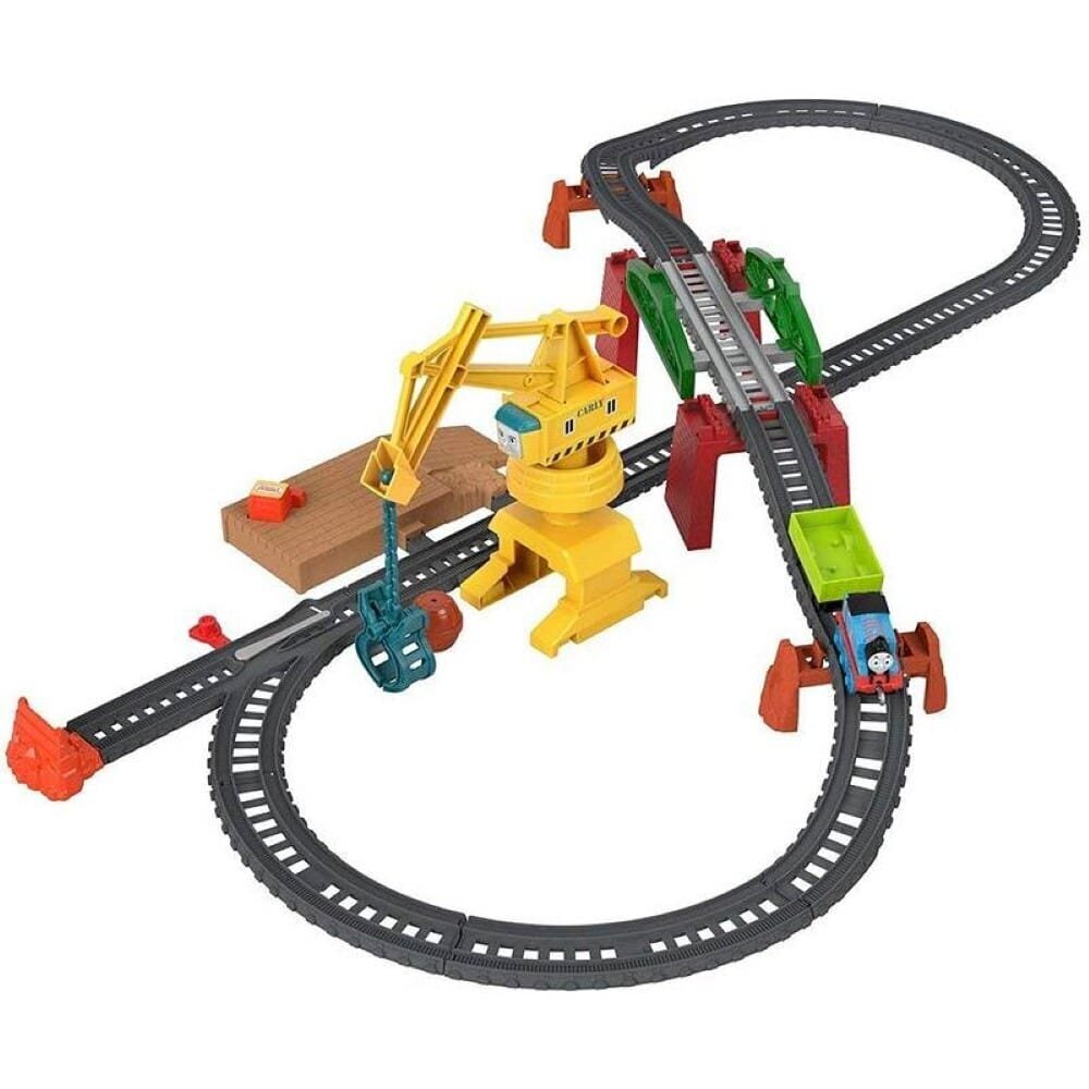 Dzelzceļš Thomas & Friends Push Along - Carly's Crossing cena un informācija | Rotaļlietas zēniem | 220.lv