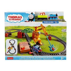 Thomas & Friends Push Along - Carly's Crossing - набор железной дороги цена и информация | Конструктор автомобилей игрушки для мальчиков | 220.lv