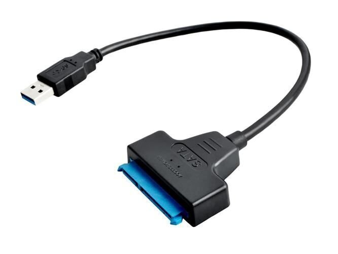 USB 3.0 SATA adapteris SSD cietais disks cena un informācija | Adapteri un USB centrmezgli | 220.lv