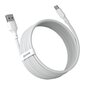 USB kabeļu komplekts Baseus Simple Wisdom Data Cable Kit USB to Type-C 5A 1.5m balts cena un informācija | Savienotājkabeļi | 220.lv