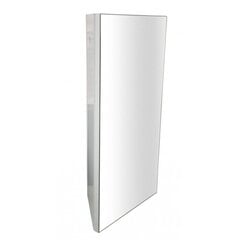 Sienas stūra augšējais skapītis ar spoguli 4001 E40 цена и информация | Шкафчики для ванной | 220.lv