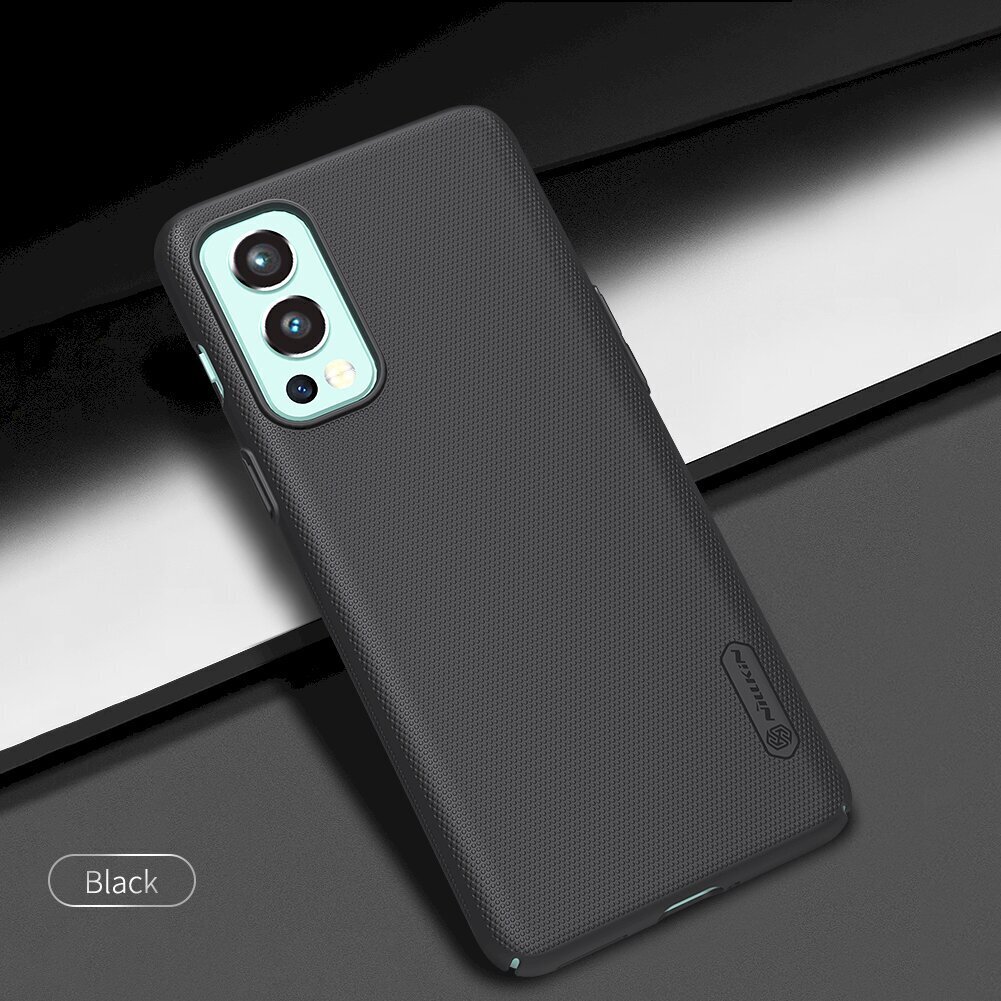 Nillkin Super Frosted Back Cover priekš OnePlus Nord 2 5G Black cena un informācija | Telefonu vāciņi, maciņi | 220.lv