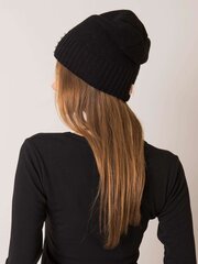 Женская шапка RUE PARIS, черная цена и информация | Женские шапки | 220.lv