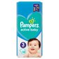 Autiņbiksītes PAMPERS Active Baby, 3. izmērs, 6-10 kg, 58 gab цена и информация | Autiņbiksītes | 220.lv