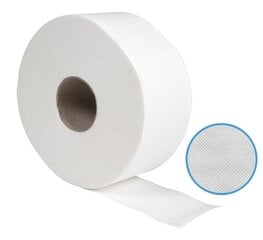 Туалетная бумага Amoos Mini Jumbo, 2-слойная, рулон 144м цена и информация | Туалетная бумага, бумажные полотенца | 220.lv