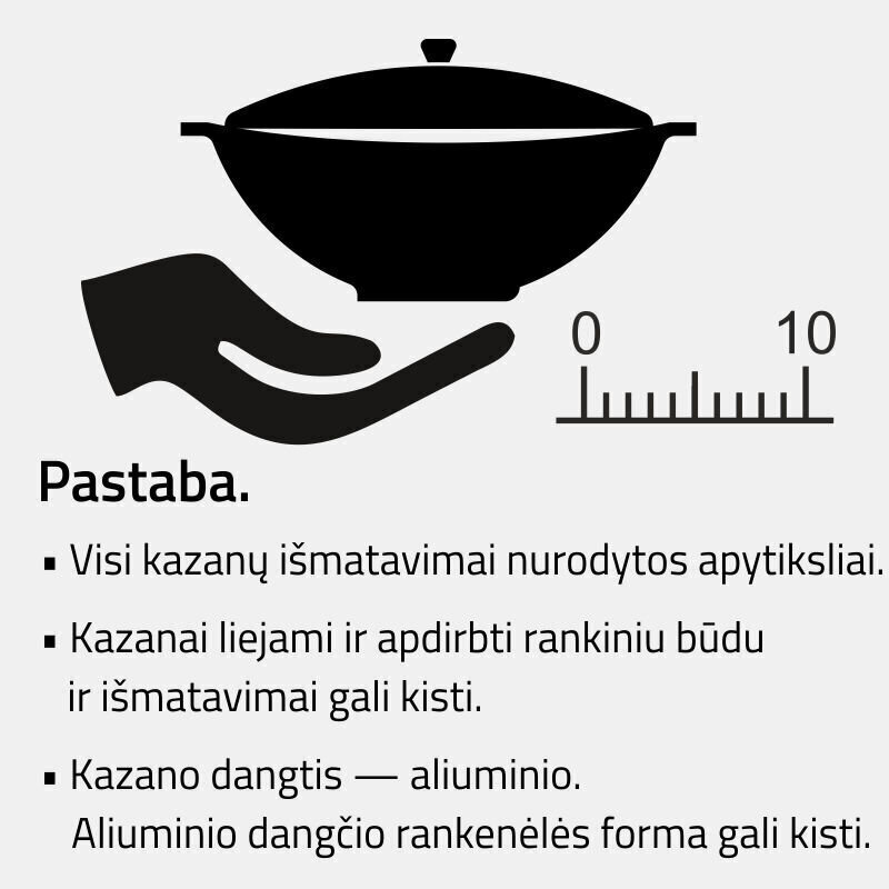 Uzbeku kazans ar vāku-pannu, 3,5l, DKP3 цена и информация | Katli, tvaika katli | 220.lv