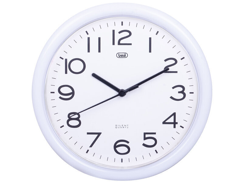 Trevi OM 3301 WHITE sienas pulkstenis цена и информация | Pulksteņi | 220.lv