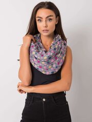 Серый шарф в разноцветный горошек. цена и информация | <p>Тапочки женские</p>
 | 220.lv