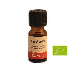 Органическое эфирное масло эвкалипта (Eucalyptus globulus) 10 ml цена и информация | Эфирные, косметические масла, гидролаты | 220.lv