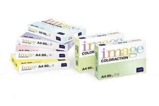 Krāsainais papīrs IMAGE COLORACTION, 80 g/m2, A4, 500 lapas, violets (Amethyst) cena un informācija | Burtnīcas un papīra preces | 220.lv