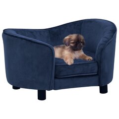 Dīvāns suņiem, 69x49x40 cm, zils цена и информация | Лежаки, домики | 220.lv
