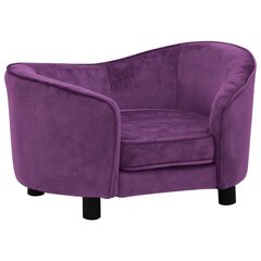 Dīvāns suņiem, 72x45x30cm, violets цена и информация | Лежаки, домики | 220.lv