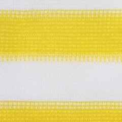 Balkona starpsiena, 120x500 cm, dzeltena цена и информация | Зонты, маркизы, стойки | 220.lv