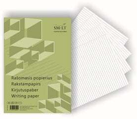 Rakstāmpapīrs SM-LT, A3, līniju, 100 lapas cena un informācija | Burtnīcas un papīra preces | 220.lv