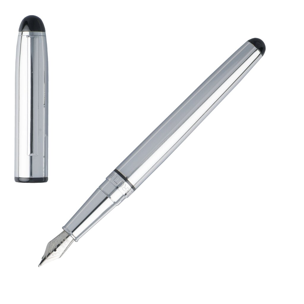 Pildspalva ar spalvu CERRUTI Leap Chrome, sudraba krāsas hromēts korpuss цена и информация | Rakstāmpiederumi | 220.lv