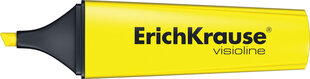 Marķieris ERICH KRAUSE Visioline V-12, dzeltens cena un informācija | Rakstāmpiederumi | 220.lv