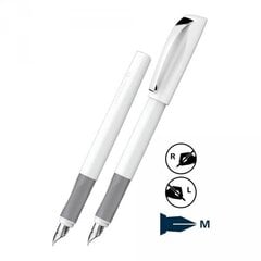 Spalvas pildspalva Ceod Classic, baltas krāsas korpuss ar sudraba krāsas detaļām cena un informācija | Rakstāmpiederumi | 220.lv
