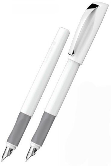 Spalvas pildspalva Ceod Classic, baltas krāsas korpuss ar sudraba krāsas detaļām цена и информация | Rakstāmpiederumi | 220.lv