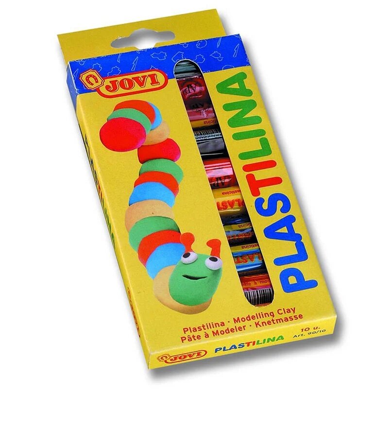 Plastilīns JOVI, 10 krāsas pa 15 g cena un informācija | Modelēšanas un zīmēšanas piederumi | 220.lv