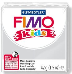 Polimērmāls bērniem FIMO, gaiši pelēka krāsa, 42 g cena un informācija | Modelēšanas un zīmēšanas piederumi | 220.lv