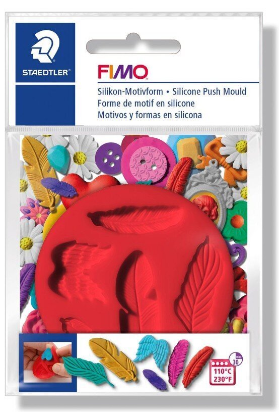 Silikona forma FIMO "Ziedi" cena un informācija | Modelēšanas un zīmēšanas piederumi | 220.lv