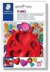 Silikona forma FIMO "Sirsniņas" cena un informācija | Modelēšanas un zīmēšanas piederumi | 220.lv