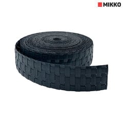 Заборная планка МИККО Rattan, МК-03 графит 4,75 см цена и информация | Заборы и принадлежности к ним | 220.lv