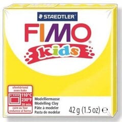 Polimērmāls bērniem FIMO, dzeltena krāsa, 42 g цена и информация | Принадлежности для рисования, лепки | 220.lv