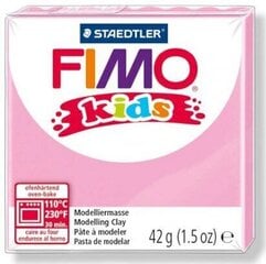Polimērmāls bērniem FIMO, pasteļa rozā krāsa, 42 g cena un informācija | Modelēšanas un zīmēšanas piederumi | 220.lv