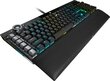 Spēļu klaviatūra ar vadu Corsair K100 RGB Mechanical, ENG cena un informācija | Klaviatūras | 220.lv