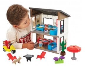 Кукольный домик Ecoiffier Modern Villa Duplex House цена и информация | Игрушки для девочек | 220.lv