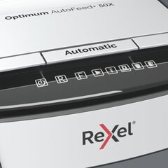 Rexel Optimum AutoFeed+ 50X cena un informācija | Papīra smalcinātāji | 220.lv