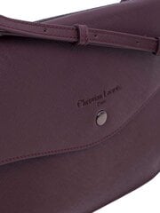 Sieviešu eko ādas soma, burgundijas krāsā cena un informācija | Sieviešu somas | 220.lv