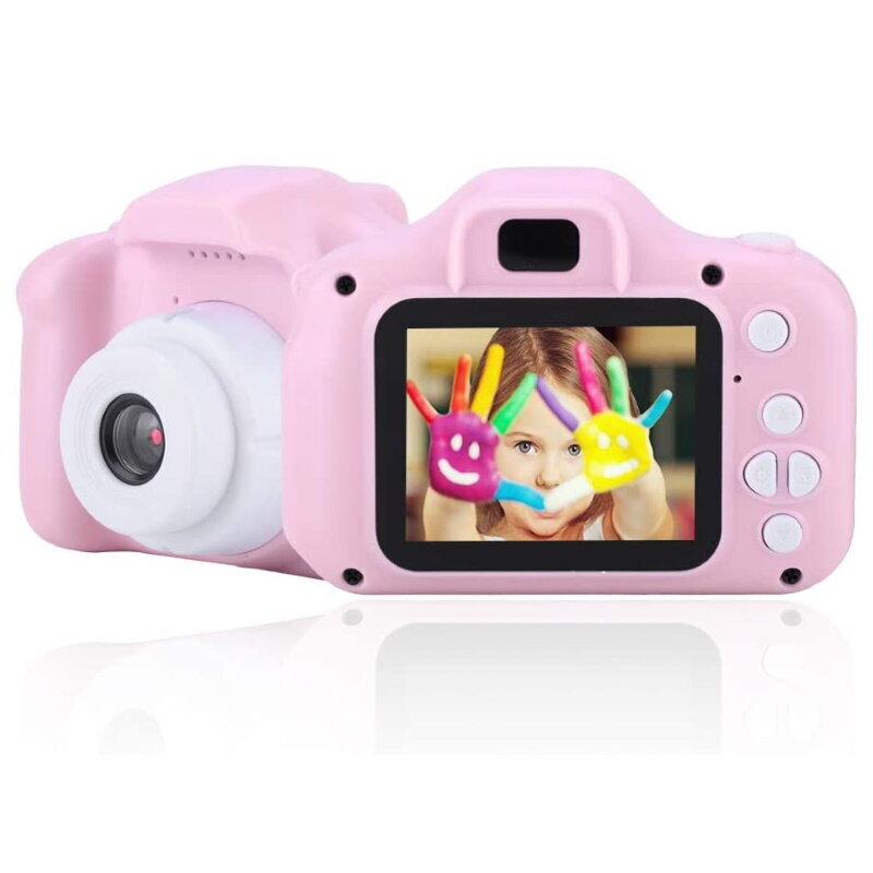 Kid Video Camera, X2 Mini, Pink цена и информация | Digitālās fotokameras | 220.lv