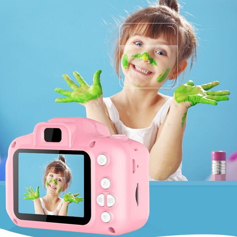 Kid Video Camera, X2 Mini, Pink цена и информация | Digitālās fotokameras | 220.lv