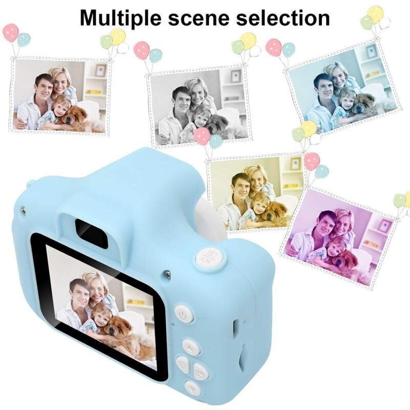 Kid Video Camera, X2 Mini, Pink цена и информация | Digitālās fotokameras | 220.lv