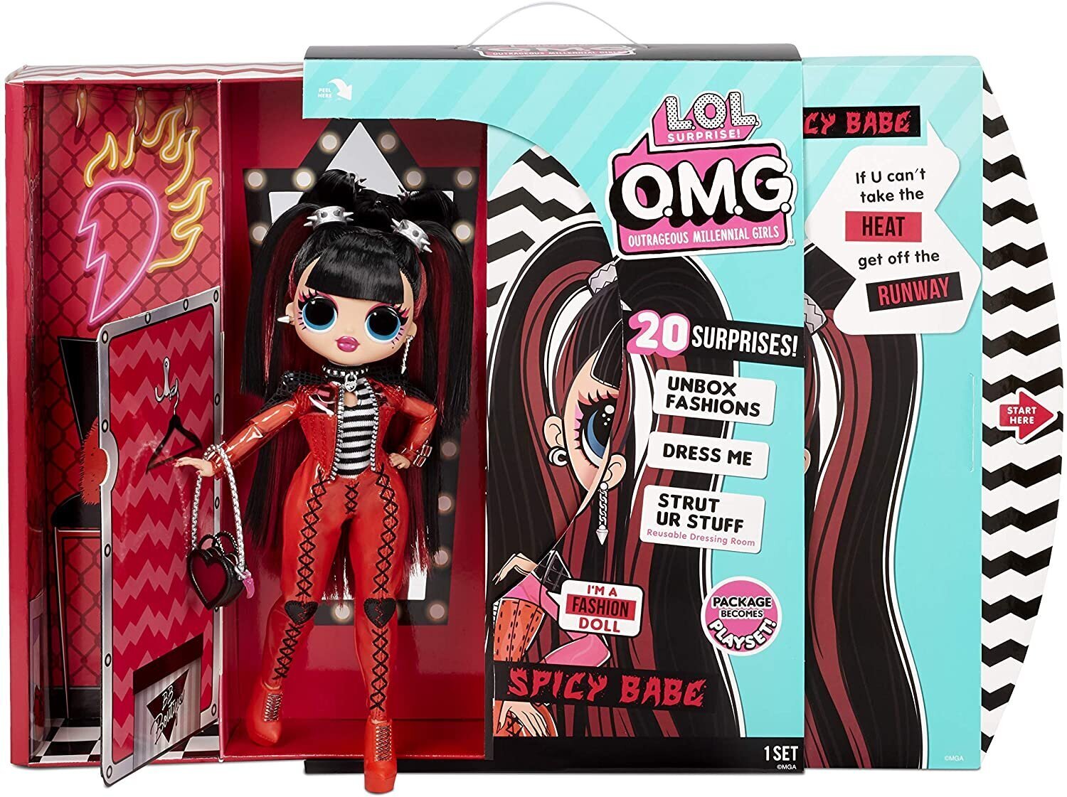 Lelle L.O.L. Surprise! OMG Spicy Babe Fashion Doll cena | 220.lv