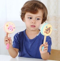 Деревянная погремушка Tooky toy, 1 г.+ цена и информация | Игрушки для малышей | 220.lv