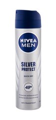 Nivea Men Silver Protect 48h antiperspirants vīriešiem 150 ml cena un informācija | Dezodoranti | 220.lv