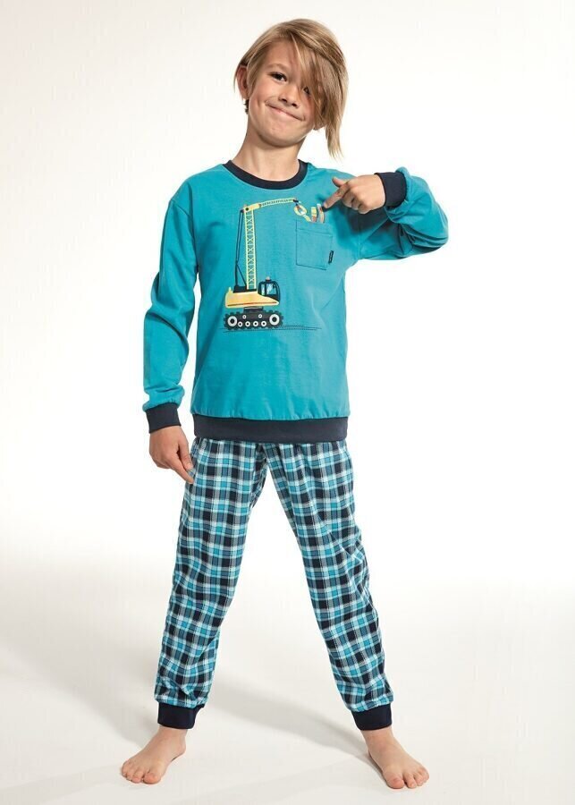 Pidžama zēnam ar garām biksēm Cornette 255/89 "KRANE" cena un informācija | Zēnu pidžamas, halāti | 220.lv