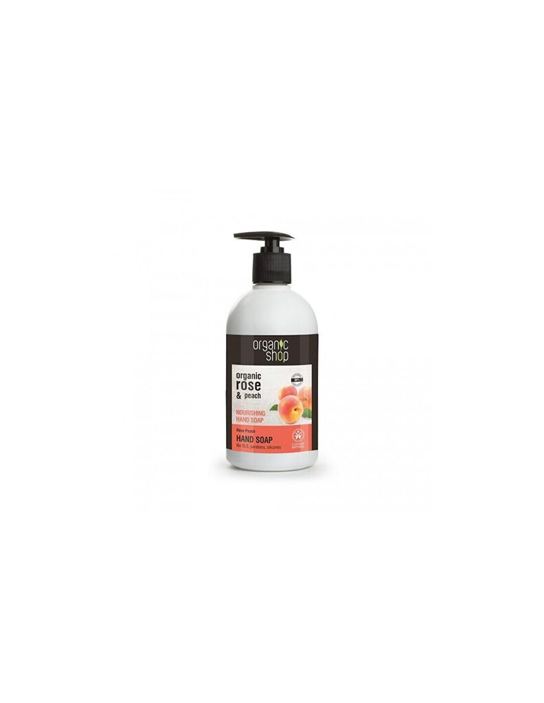 Organic Shop šķidrās ziepes Nourishing 500 ml cena un informācija | Ziepes | 220.lv