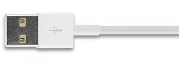 GRATEQ 85021 Kabelis USB 1,5 м USB 2.0 USB A Micro-USB B Balts cena un informācija | Savienotājkabeļi | 220.lv
