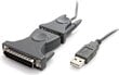 STARTECH ICUSB232DB25 USB to RS232 DB9 цена и информация | Kabeļi un vadi | 220.lv