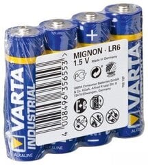 Vienreizējās lietošanas AA baterija Alkaline Varta 04006211354 Industrial cena un informācija | Baterijas | 220.lv