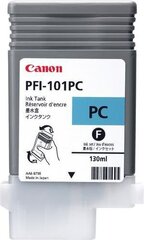 Kārtridži tintes printerim CANON PFI-101PC Photo Cyan 130 ml cena un informācija | Tintes kārtridži | 220.lv